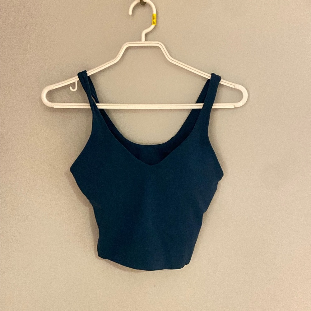 Lululemon Athletica Dark Blue Tank Top